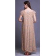 thumbnail image 2 of Bimba Chemise de Nuit pour Femmes Imprimée Robe Longue Maxi en Rayonne, 2 of 4