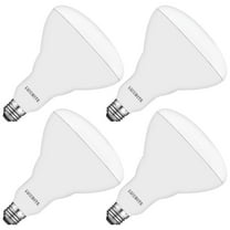 Luxrite BR40 LED Light Bulbs, 13W=85W, 4000K Cool White, Dimmable, 1100 Lumens, E26 4 Pack