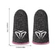 thumbnail image 4 of Injueey 10 piezas de fundas para dedos para juegos de teléfonos móviles, guantes antideslizantes sensibles a prueba de sudor, fundas de fibra Videojuegos y accesorios Rosa Tipo 1, 4 of 6
