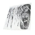 thumbnail image 3 of Patinas de Tatuaje Patch, 9 Sábanas Pegatizas de Tatuaje 3d Pegatinas de Tatuaje de Brazo Completo, 3 of 7