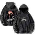 thumbnail image 3 of Sudadera con capucha lavada de Tokio Hotel, ropa de calle de hip hop, sudaderas de Tokio Hotel Kaulitz 89, sudaderas para hombre y mujer, camisetas holgadas informales retro de gran tamaño, 3 of 5