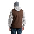 thumbnail image 2 of Heartland Sherpa-Lined Washed Duck V-Neck Vest, 2 of 8
