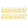 thumbnail image 4 of ABS Finger Pick, Guitar Fingertip Protectors Durable Finger Pick 12Pcs  For Guitars For Stringed Instruments For Ukulele 12L, 4 of 8