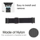 thumbnail image 3 of Correa de Reloj de Nailon, Correa de Repuesto Ajustable, Correa Deportiva Transpirable Para Spartan Para Suunto7, 3 of 7