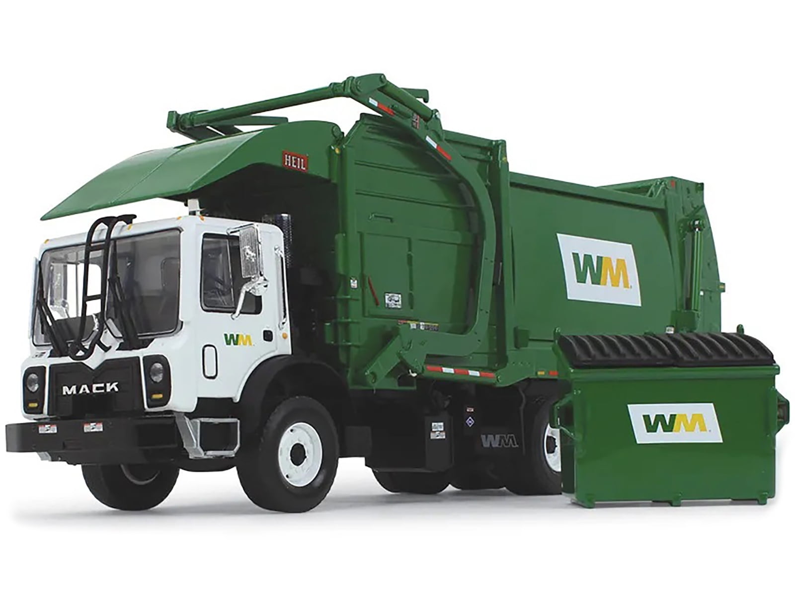 Toy Garbage Truck Wm Mack Side Loader | Wow Blog