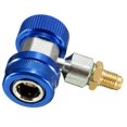 thumbnail image 3 of Adaptador de baja para aire acondicionado de 1/4 '', válvula de seguridad de acoplamiento de metal, DYNWAVEMX Adaptador de acoplamiento rápido, 3 of 6