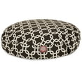 thumbnail image 2 of Majestic Pet Links Round Dog Bed Treated Polyester Removable Cover Black Medium 36 x 36 x 5, 2 of 6