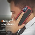 thumbnail image 5 of JTCASES for Motorola Moto G Stylus 2022 Case, Hybird PC TPU Anti-slip, Shockproof  Bumper, Military Drop Resistant, Rugged Heacy Duty Full Body Protective Shell, Slim Fit for Girls Men, Red, 5 of 8