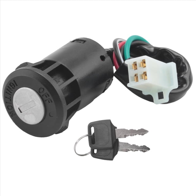 Llave del Interruptor de Encendido 4 Cables para 50Cc 110Cc 125Cc 250Cc Quad Dirt Bike Atv