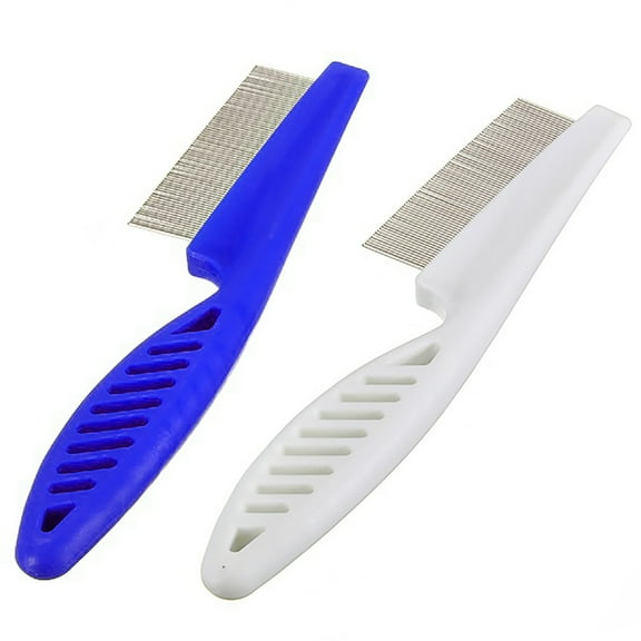 Shenmeida 2PACK Pet Comb for Removing Matted Fur, Knots & Tangles – Fur Hair Comb Tool Accessories for Safe & Gentle DIY Dog & Cat Grooming