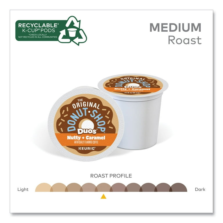 Nutty Plus Caramel K-Cup, 0.34 oz, 24/Box Nutty Plus Caramel K-Cup, 0.34 oz, 24/Box