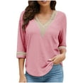 thumbnail image 1 of HVOBTTY Womens Long Sleeve Comfty Shirts, Womens Casual Solid Suit Jacket Pink, M, 1 of 5