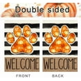 thumbnail image 4 of Fall House Flags 28x40 Double Sided for Outside,Dog Cat Paw Print Welcome Autumn Thanksgiving Pumpkin Harvest Holiday Seasonal Cute Decoration for Yard Outdoor Large Lawn Flag, 4 of 6