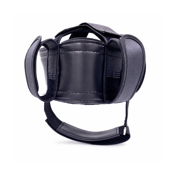 yotijay 1 Neck Muscle Trainer Head Harness for Gym Fitness Routine with Shaped Build Stitched Seams for Posterior Neck Lateral Muscle Strength Workout