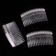 thumbnail image 5 of Peine de plástico de 16 dientes para el cabello, peine de 8,5 x 5 cm, peine clásico alargado para flequillo, peine para el cabello de anciano, joyería para peinar, 5 of 6