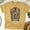 Gold, variant on Give It to God and Rest Christian T-Shirt, Matthew 11:28 Bible Verse Tee, Azalea, Size 3XL