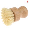 thumbnail image 2 of HATISS 4PCS Kitchen Cleaning Brush Sisal Palm Bamboo Short Handle Dish Brush Bowl Pot Brush, 2 of 8