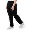 thumbnail image 4 of Athletic Works Women's Plus Size Core Active Relaxed Fit Pants, 4 of 7