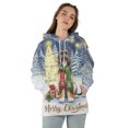 thumbnail image 4 of Merry Christmas Afghan Hound Snowy Winter with Gifts Tree Decorations All Over Print 3D Hoodie Unisex Merch Hoodies Dog Lover - 12020, 4 of 6
