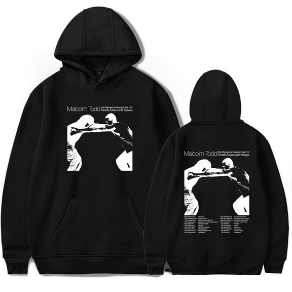 Malcolm Todd World Tour 2025 Hoodies Merch For Men/Women Unisex Winter Long Sleeve Sweatshirt Streetwear