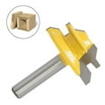 thumbnail image 3 of 45 Degree 8Mm Shank Lock Miter Router Bit Trimmer Milling Joint Tenon Cutter Hq, 3 of 8