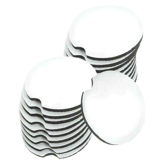 ACDANC 20 Pcs Coasters Gifts Sublimation Blanks Ceramic for DIY Heat Transfer Drinks Crafts Coffee Table Decor