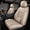 Beige, variant on Car Seat Covers Fit for Toyota Highlander 2008-2024: 5 Seats Faux Leather Waterproof Seat Protectors (Black&Redline) - 2 Rows