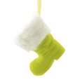 thumbnail image 5 of Christmas Assorted Flocked Boot Ornament Plastic Christmas Santa Shoe Wh0065, 5 of 5