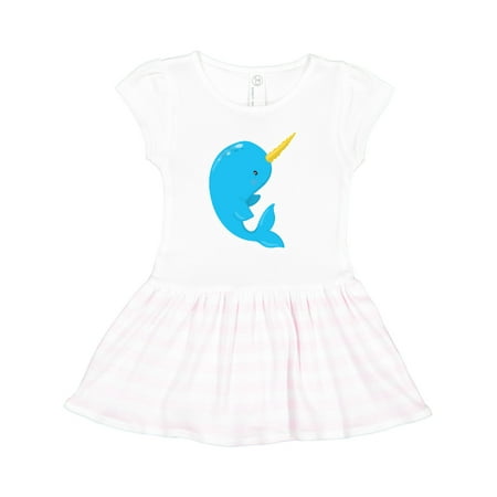 

Inktastic Narwhal Gift Toddler Girl Dress