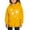 Yellow, variant on Posijego Kids Hoodies Girls Boys Printed Hooded Sweatshirt with Pocket Graphic Long Sleeve Pullover Tops