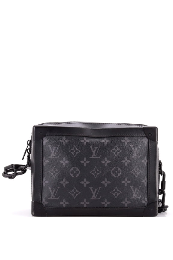 Pre-Owned Soft Trunk Bag Monogram Eclipse Canvas By Rebag