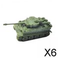 thumbnail image 1 of Modelo de tanque Baoblaze ensamblado a Escala 1/144 6 piezas coleccionables, 1 of 8