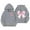 a-Grey144, variant on FINALGANG Girls Kids Long Sleeve Hoodie With Bow Print Casual Oversized Loose Fit Pullover Sweatshirt With Kangaroo Pocket For Daily Wear Versatile Top