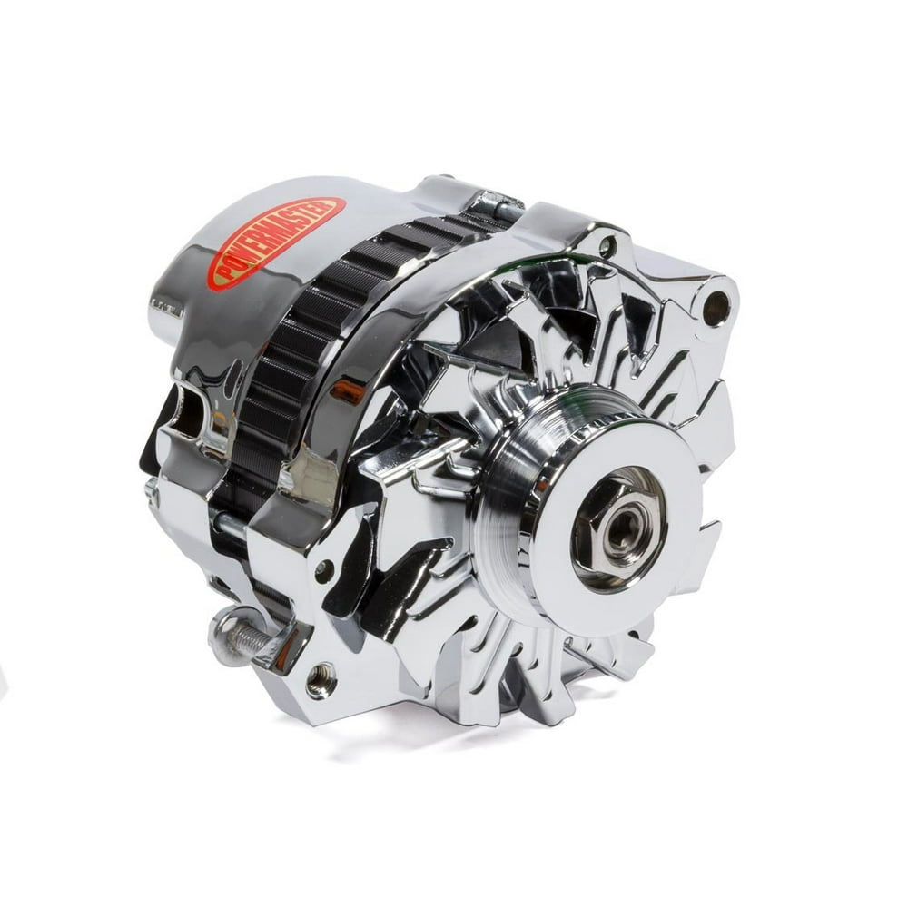 GM CS130 Alternator 140 Amp w/1v Pulley Chrome