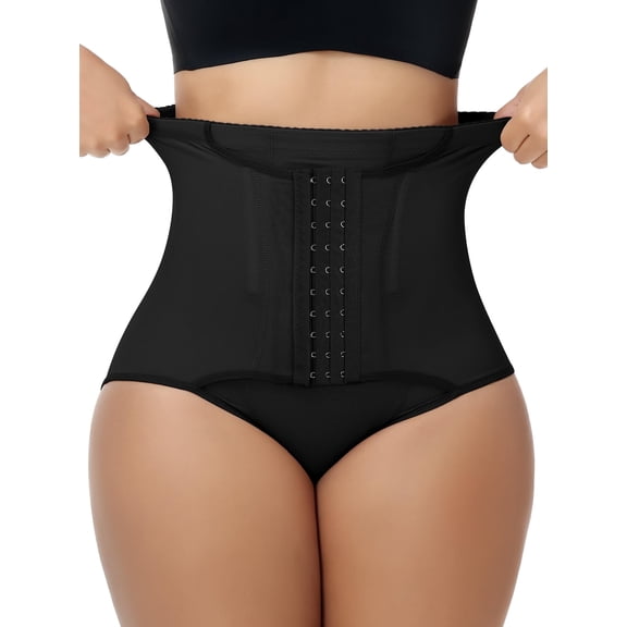 VASLANDA Tummy Control Panties for Women Shapewear Butt Lifter Short High Waist Trainer Corset Slimming Body Shaper Underwear