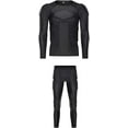 thumbnail image 2 of Men's Padded Football Protective Gear Set Training Suit for Soccer Basketball Paintball Rib Protector, 2 of 4