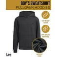 thumbnail image 7 of Lee Boys' Pull Over Hoodie - 3 Pack Soft and Cozy Plain Hooded Sweatshirt for Boys (Sizes: S-XL), 7 of 7