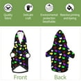 thumbnail image 5 of Pet Warm Hoodie Christmas Tree Cakes Dog Sweatshirts Apparel for Small Puppy Black, 5 of 7