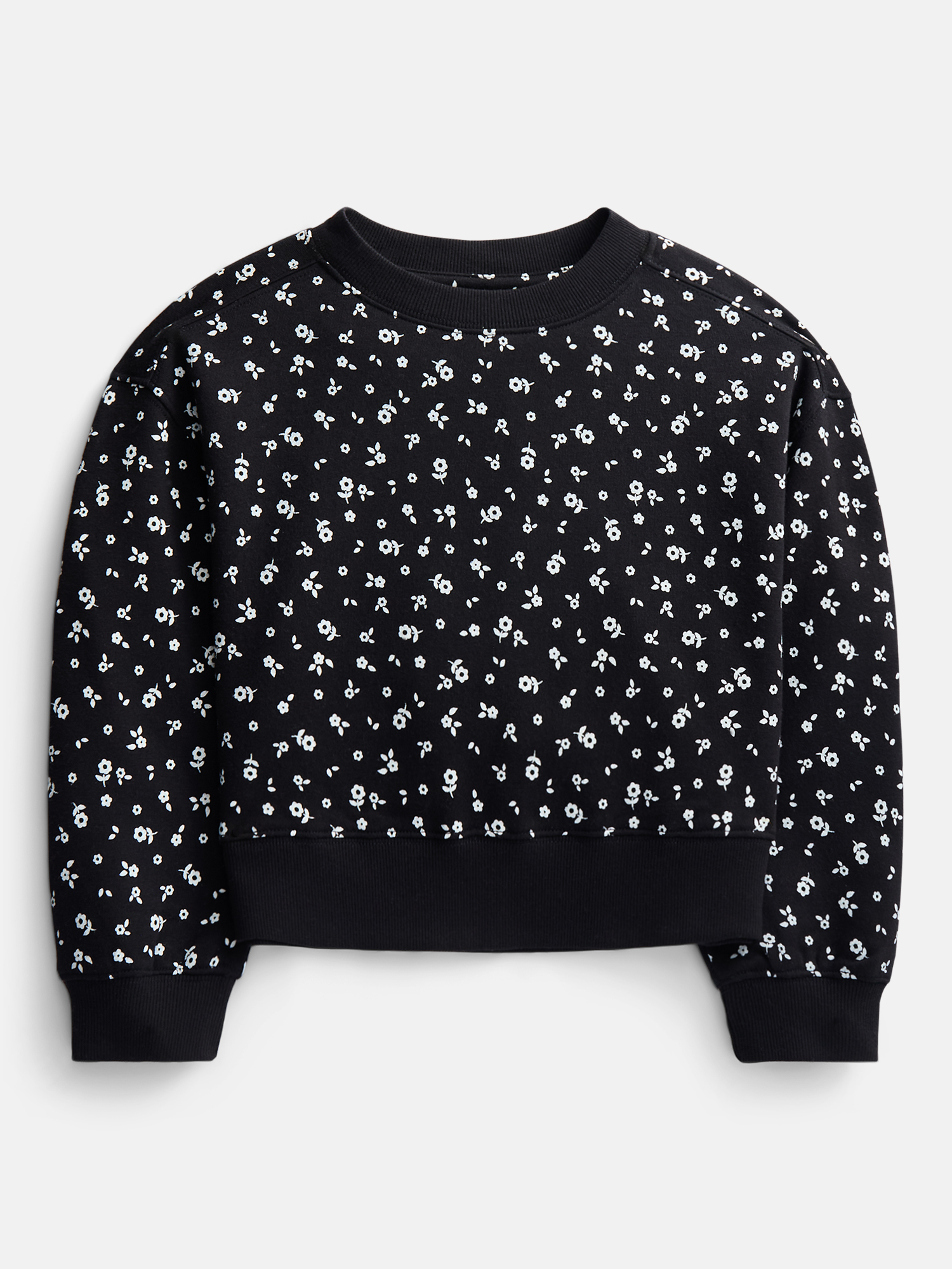 Wonder Nation Girls' Fleece Sweatshirt and Jogger Set photo 2