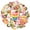 1A, variant on 35pcs-50pcs Cute Food Stickers Cartoon Dessert Stickers Funny Cuisine Decals for Laptops Notebooks Suitcase