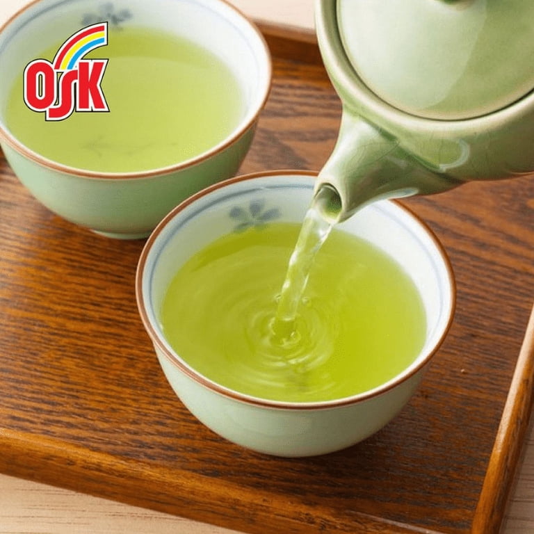 OSK Japanese Green Tea Bags Sencha, 20ct, Hot or Cold Brew