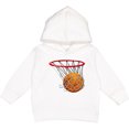 thumbnail image 2 of Inktastic Basketball Swish Toddler Hoodie, 2 of 4