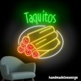 thumbnail image 5 of Handmadetneonsign Taquitos Neon Sign, Taquitos Led Light, Food Wall Art Decor, Restaurant Wall Decor 53555, 5 of 5