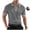 Gray, variant on FOPSUFGWFO Mens Short Sleeve T-Shirt Knit Summer Fall Golf Polo Shirts Classic Fit Breathable Soft Tops for Sport Business 2XL