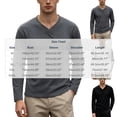 thumbnail image 4 of HOOMEUMY Men's Casual Long Sleeve Shirt for Every Event with Solid Color Options and Comfortable Fitted, 4 of 5