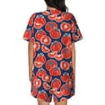 thumbnail image 3 of Xecao Hand Drawn Tomatoes print Swimsuit for women, Summer-ready, sporty style.Quick-dry fabric. Many sizes & colors., 3 of 9