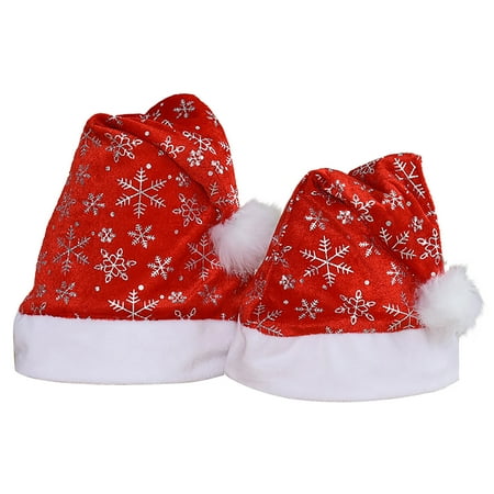 

RPVATI Adult Child Children Kids Pompom Christmas Beanie Hats Winter Warm Hats