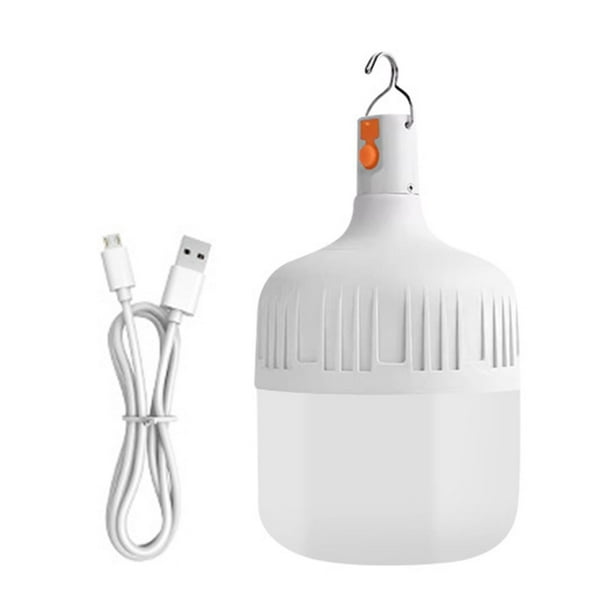 Linterna de emergencia LED para acampar, portátil, recargable por USB 102 cm x 16 cm