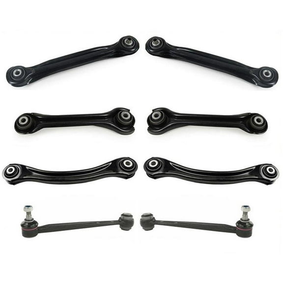 REAR of Car Control Arms with Bushings 8pc Kit for Mercedes-Benz 94-00 C280