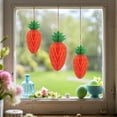 thumbnail image 3 of Easter Decorations ，Coloured Carrot Paper Honeycomb Carrot Beehive Hanging Ornament ，for Easter Tabletop Decorations Tree Decoration, 3 of 7